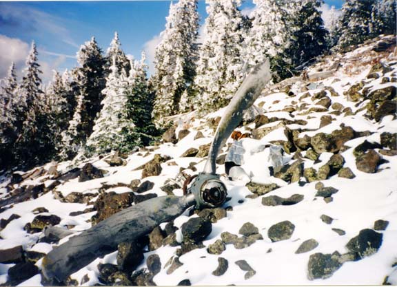 B-24 Liberator 42-50890 Crash On Humphreys Peak, San Francisco Peaks ...